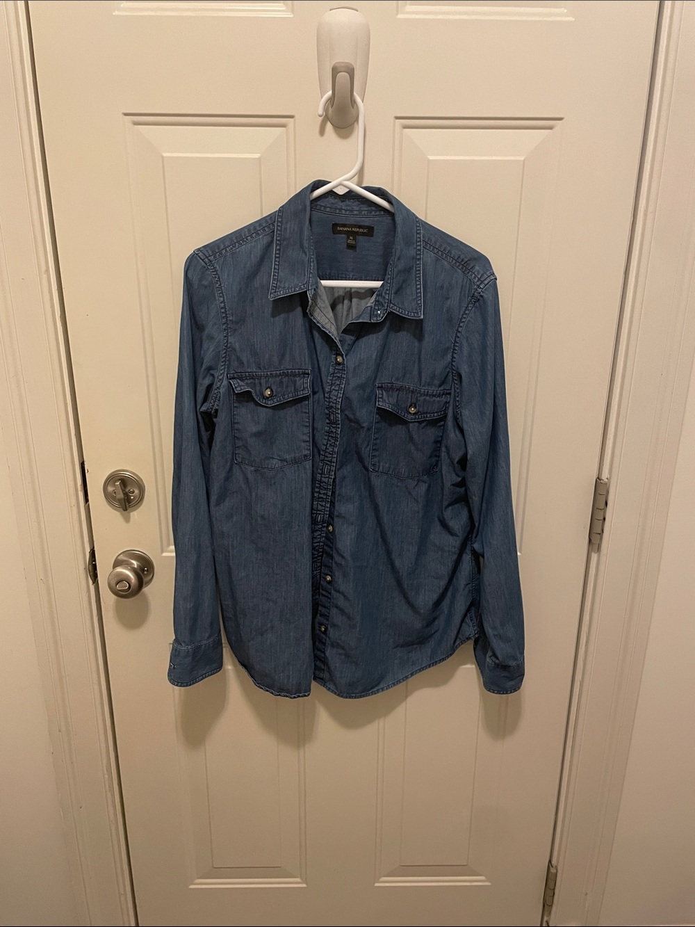 Banana Republic Light Blue Denim Shirt